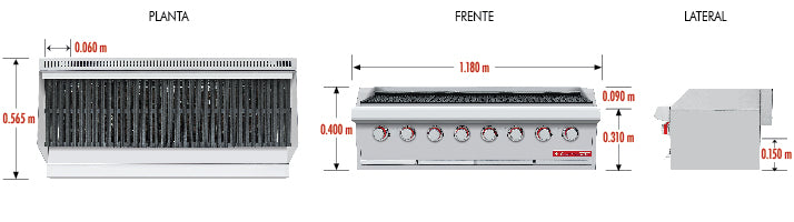 Asador Coriat ACH-4 PETIT