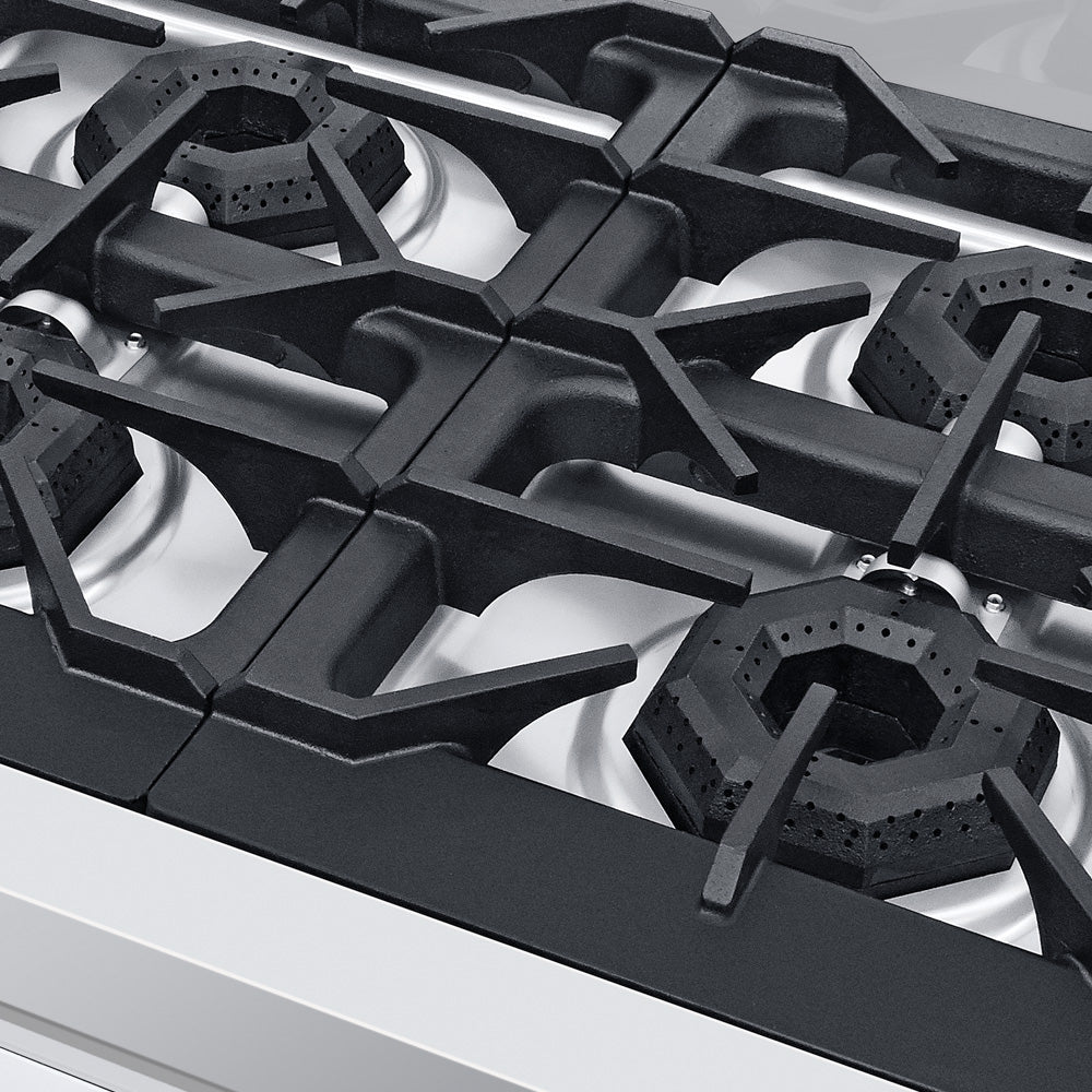 CORIAT EC-4-HG DE PISO HD PREMIUM Estufa a gas, con 4 quemadores extra grandes y 1 horno.