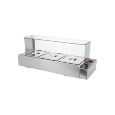 Baño María Eléctrico De 5 Insertos 1,000W120V Migsa BN-B24