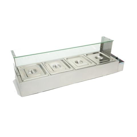 Baño María Eléctrico De 5 Insertos 1,000W120V Migsa BN-B24