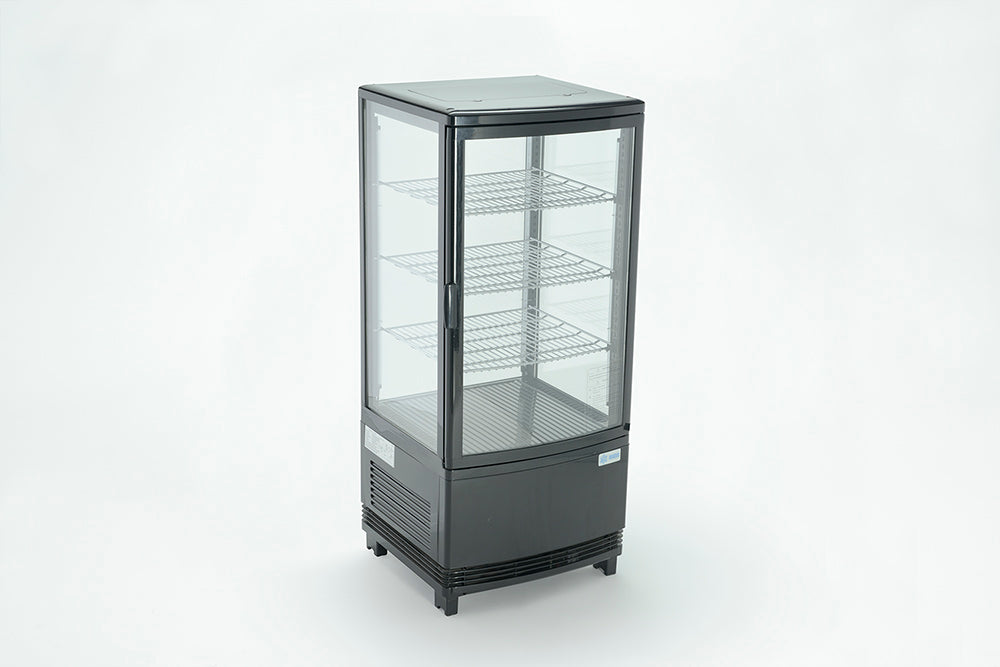 Refrigerador De Exhibicion Panoramico Cristal Curvo Migsa RT-78L 1R
