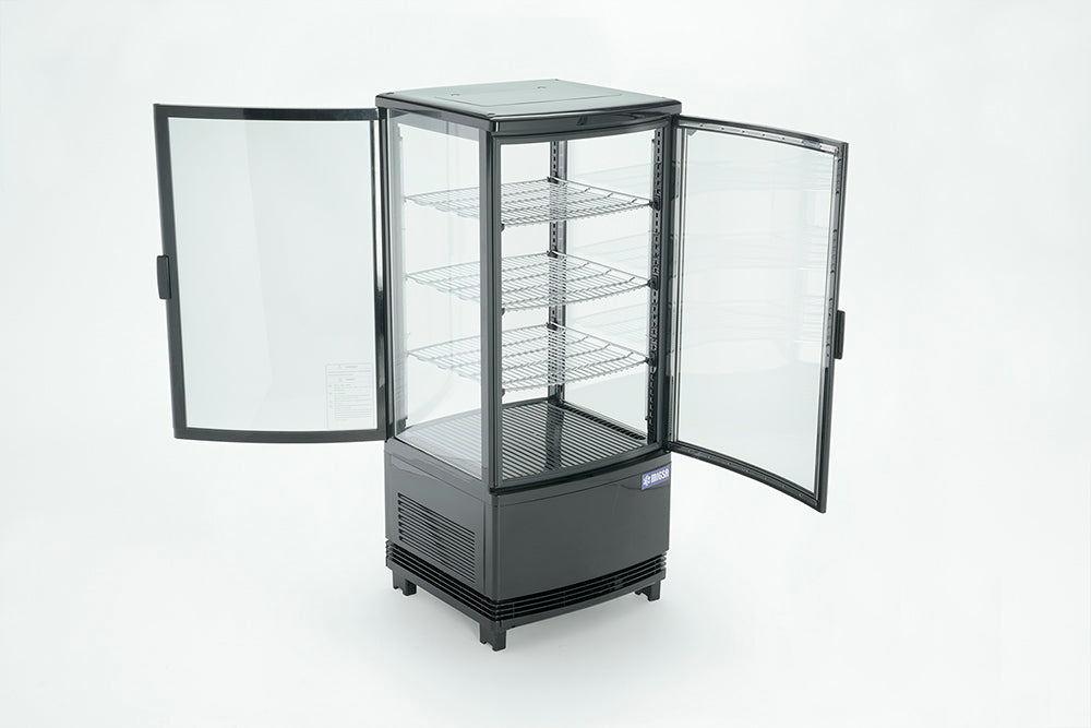 Refrigerador De Exhibicion Panoramico Cristal Curvo Migsa RT-78L 2R