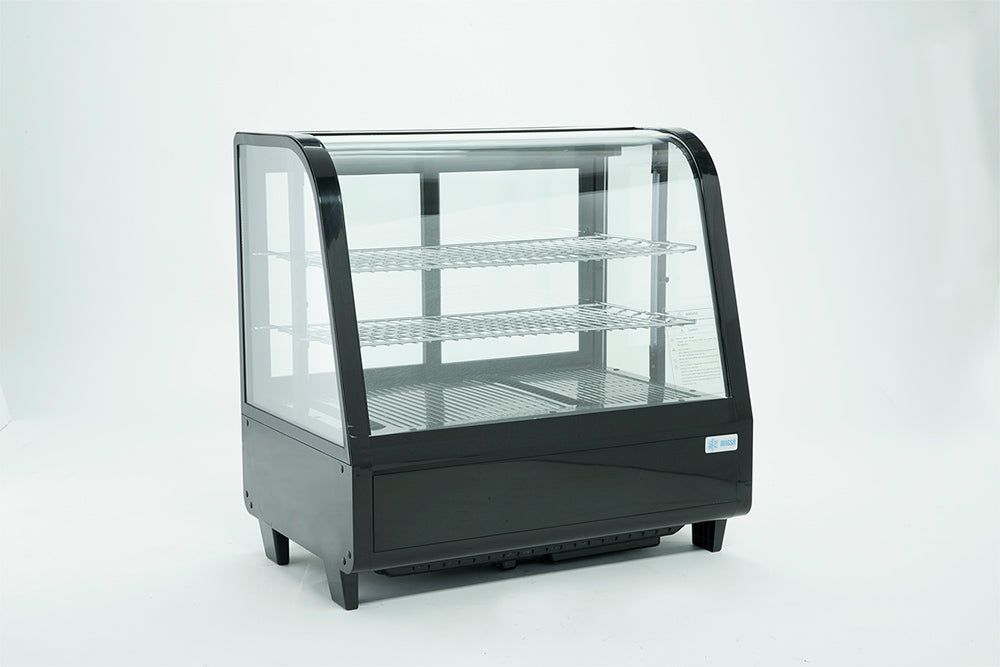 Vitrina Refrigerada Cristal Curvo 100 L 160W 110V Migsa RTW-100L