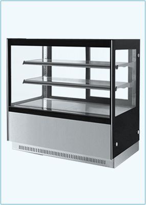 Vitrina Exhibidora Cristal Recto GN-1200R2/1500R2