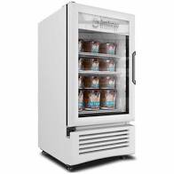 Imbera Vf04 1014904 Congelador Vertical 1 Puerta Cristal 4 Pies Luz Led 1/6 HP