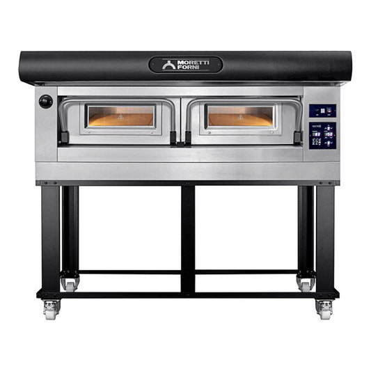 Moretti Forni P120E A - Horno eléctrico de pizza de una sola gaveta, 25 3/16".
