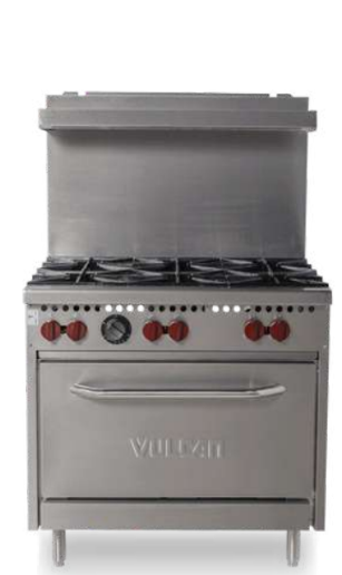 Estufa 6 Quemadores con Horno Estándar SX36-6BP
