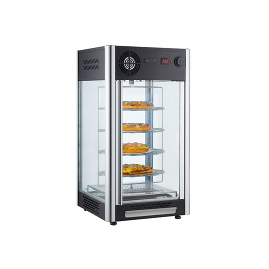 Exhibidor Y Calentador De Pizza 1,200W 110V Migsa RTR-108L