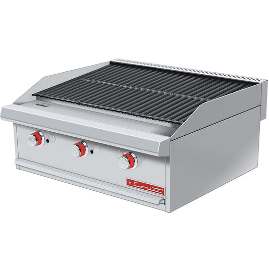CORIAT ACV-3 DE MESA MASTER PREMIUM Asador a gas, con 3 parrillas reversibles.
