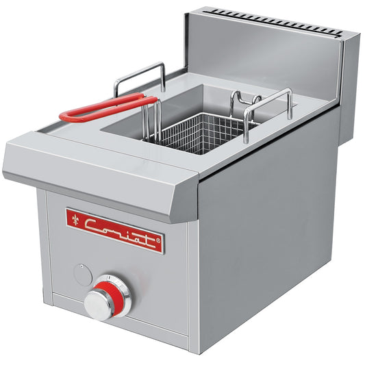 CORIAT FC-10 DE MESA PETIT PREMIUM Freidora de mesa, a gas, una canastilla, con capacidad de 3 litros de aceite. 20010211
