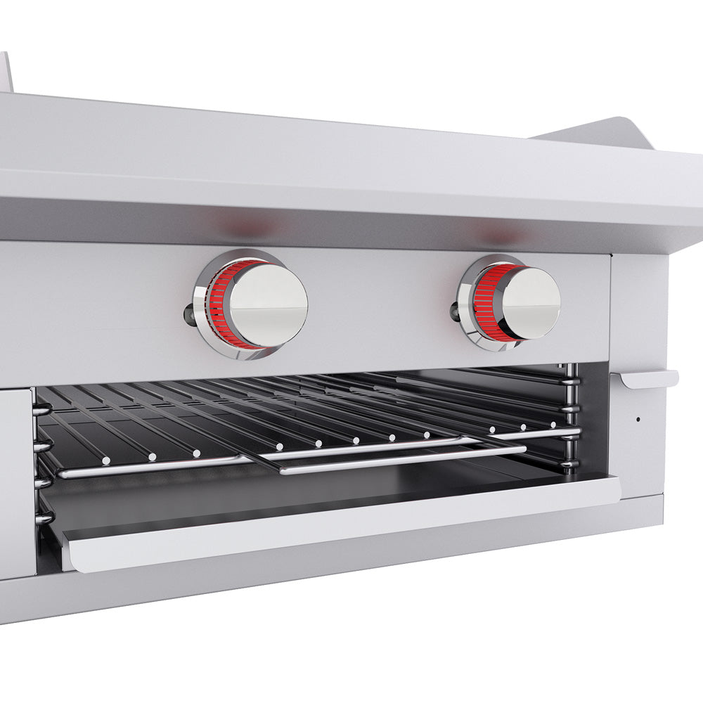 CORIAT MINICHEF DE MESA MASTER PREMIUM Estufa a gas, con 4 quemadores, 1 plancha y 1 gratinador. 18010211