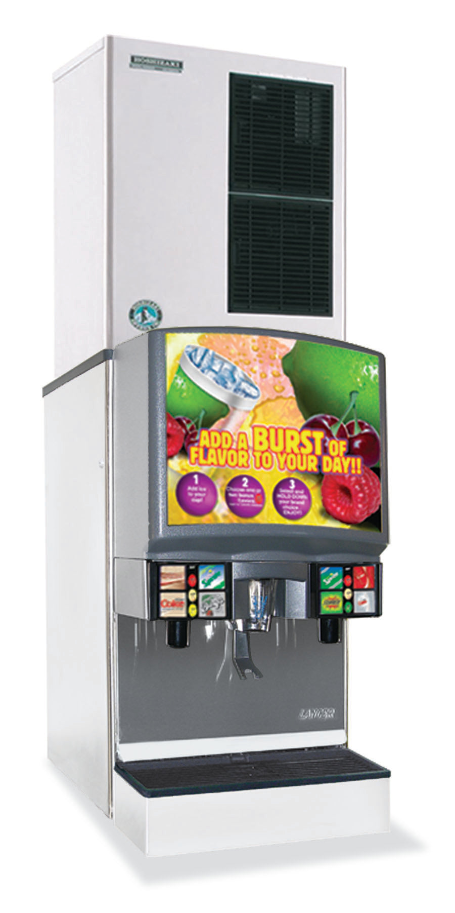 Máquina de Hielo Hoshizaki Dispensador de Bebida - Arvizu Group
