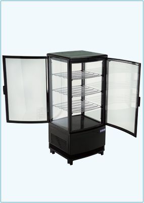 Refrigerador De Exhibicion Panoramico Cristal Curvo  Migsa RT-78L 2R