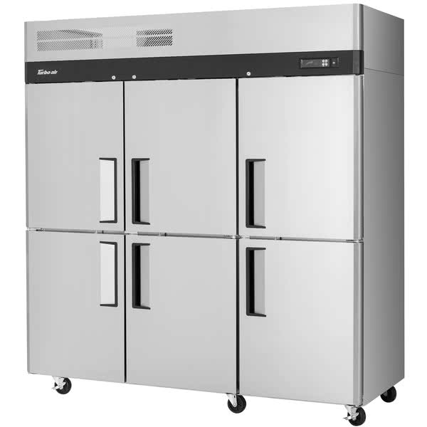 Congelador de Media Puerta de 72" Turbo Air M3F72-6N*