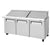 Mesa Refrigerada de 3 puertas Turbo Air 72" MST-72-30-N*